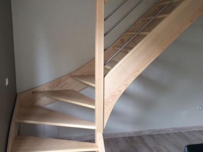 escalier bois Yonne