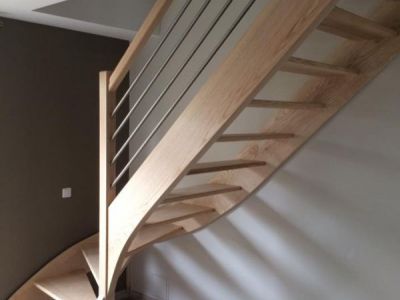 escalier bois design 89