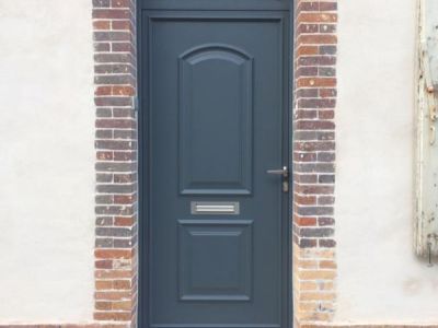 porte entrée bois sur mesure